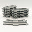 12x LEGO DUPLO Eisenbahn Schienen Kurven hellgrau gebogen 6378 Light Gray - nerdyvana.com