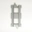 1x LEGO DUPLO Eisenbahn Schiene Gleis Gerade hellgrau 6377 Light Gray - nerdyvana.com