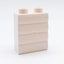5x LEGO DUPLO Stein Holz Profil Mauer Zaun Sockel Blockhaus weiß 1x2x2 18783 - nerdyvana.com