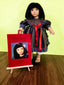 Anette Himstedt Künstlerpuppe Shireem 65cm Vinyl 1991/92 mit Zertifikat Sammler - nerdyvana.com
