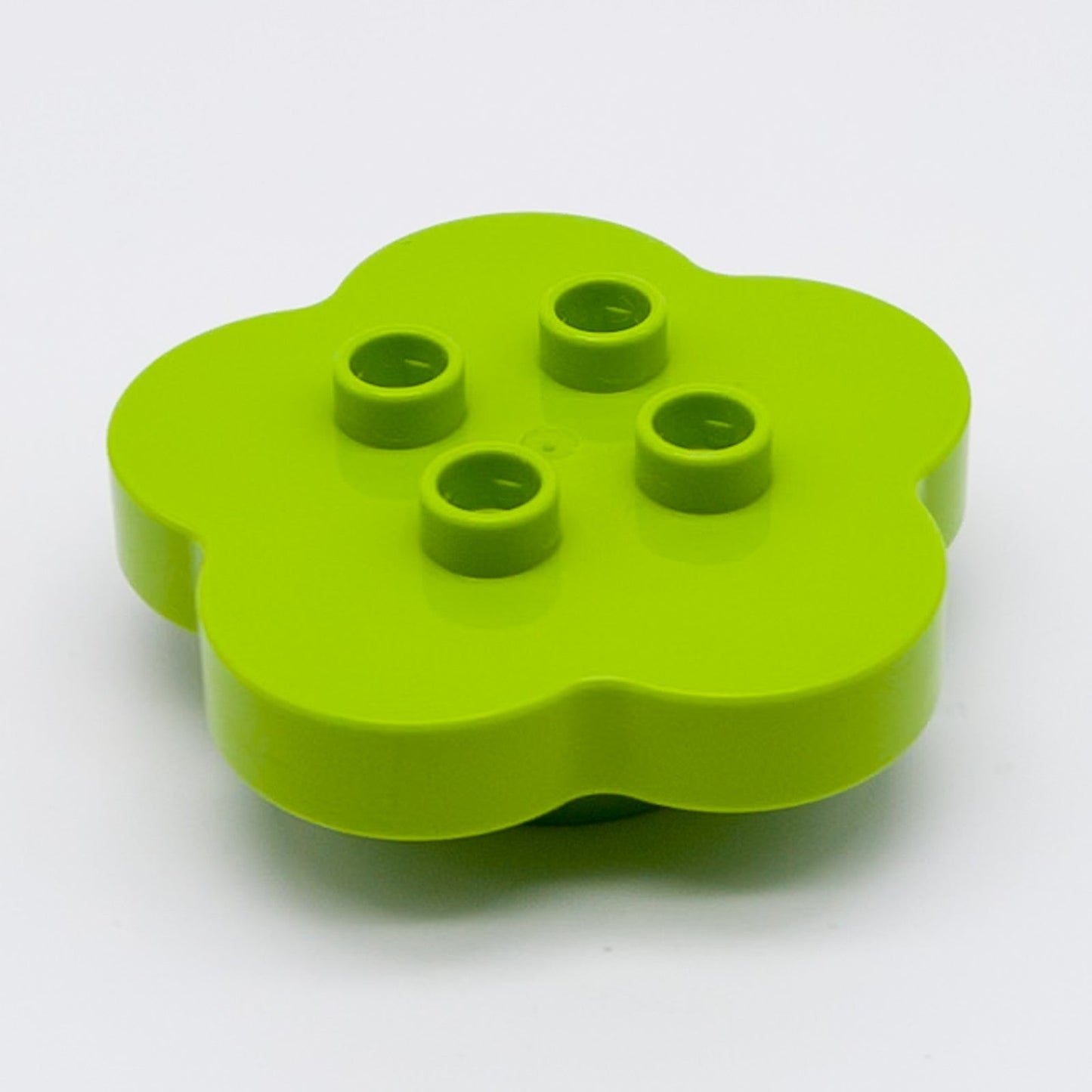 LEGO DUPLO 1x Blume Bauplatte Kleeblatt Wolke 4 Noppen hellgrün 15515 - nerdyvana.com