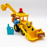LEGO® DUPLO® Bob der Baumeister Buggy Bagger Fahrzeug nerdycustom MOC Edition 1 - nerdyvana.com