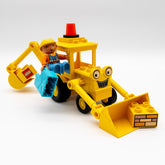 LEGO® DUPLO® Bob der Baumeister Buggy Bagger Fahrzeug nerdycustom MOC Edition 2 - nerdyvana.com
