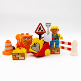 LEGO® DUPLO® Bob der Baumeister Mixi Betonmischer Set Figur Zubehör nerdycustom - nerdyvana.com