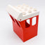 LEGO DUPLO Bootskabine rot mit weißem Dach Schiff Kajüte Führerhaus 2199 2200 - nerdyvana.com