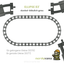 LEGO DUPLO Eisenbahn Ellipse 83’ 20x Schienen Oval Strecke Track blaugrau - nerdyvana.com
