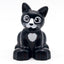 LEGO DUPLO Katze Tier Schwarz Weiß Schnurrhaar Haustier Bauernhof 17865pb02 - nerdyvana.com