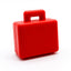 LEGO DUPLO Koffer Gepäck Aktentasche DUPLO Hase beidseitig geprägt rot 6427 - nerdyvana.com