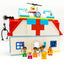 LEGO DUPLO Krankenhaus Set nerdycustom MOC Hubschrauber, Figuren, Sonderteilen - nerdyvana.com