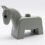 LEGO DUPLO Pferd Figur Grau Bauernhof Tier Pony 4009pb01 - nerdyvana.com