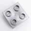 LEGO DUPLO Stein 2x2 Metallic Silber selten Rarität MOC Pearl Light Gray 3437 - nerdyvana.com