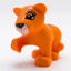 LEGO DUPLO Tiger Baby Cub Tier Orange Schwarz Safari Zoo 54300cx4 - nerdyvana.com