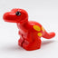 LEGO DUPLO Tyrannosaurus Rex Baby T-Rex Rot Dinosaurier 31047pb01 - nerdyvana.com