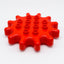 LEGO DUPLO Zahnrad 12 Zähne Rummel Kirmes Karussell Antrieb Blume rot 6x6 26835 - nerdyvana.com