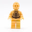 LEGO Star Wars C-3PO sw0010 Minifigur Pearl Light Gold 2000 - nerdyvana.com