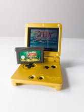 Nintendo® Game Boy Advance SP Zelda Gold Edition + Minish Cap™ Original Konsole - nerdyvana.com