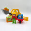PLAYMOBIL 1.2.3 Junior Baustelle Bagger Bauarbeiter Schubkarre Werkzeugbox - nerdyvana.com