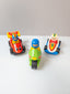 PLAYMOBIL 1.2.3 Junior Rennfahrer Figuren Team Rennautos & Motorrad nerdycustom - nerdyvana.com