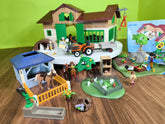 Playmobil® Bauernhof 5119 mit Traktor, Tieren & Figuren nerdycustom MOC Edition - nerdyvana.com