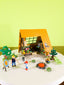 PLAYMOBIL Feriencamp Hütte 6887 Figuren Zubehör Camping Set nerdycustom MOC - nerdyvana.com