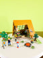 PLAYMOBIL Feriencamp Hütte 6887 Figuren Zubehör Camping Set nerdycustom MOC - nerdyvana.com