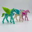PLAYMOBIL Figuren - Set Pegasusfohlen türkis pink weiß mit Flügeln nerdycustom - nerdyvana.com