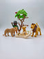 PLAYMOBIL Figuren - & Tier - Set Zoowärter mit 4 Löwen nerdycustom MOC Edition - nerdyvana.com