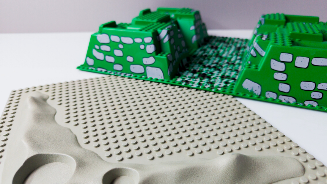 LEGO® 3D Grundplatten – Straßen, Strände & Retro-Klassiker