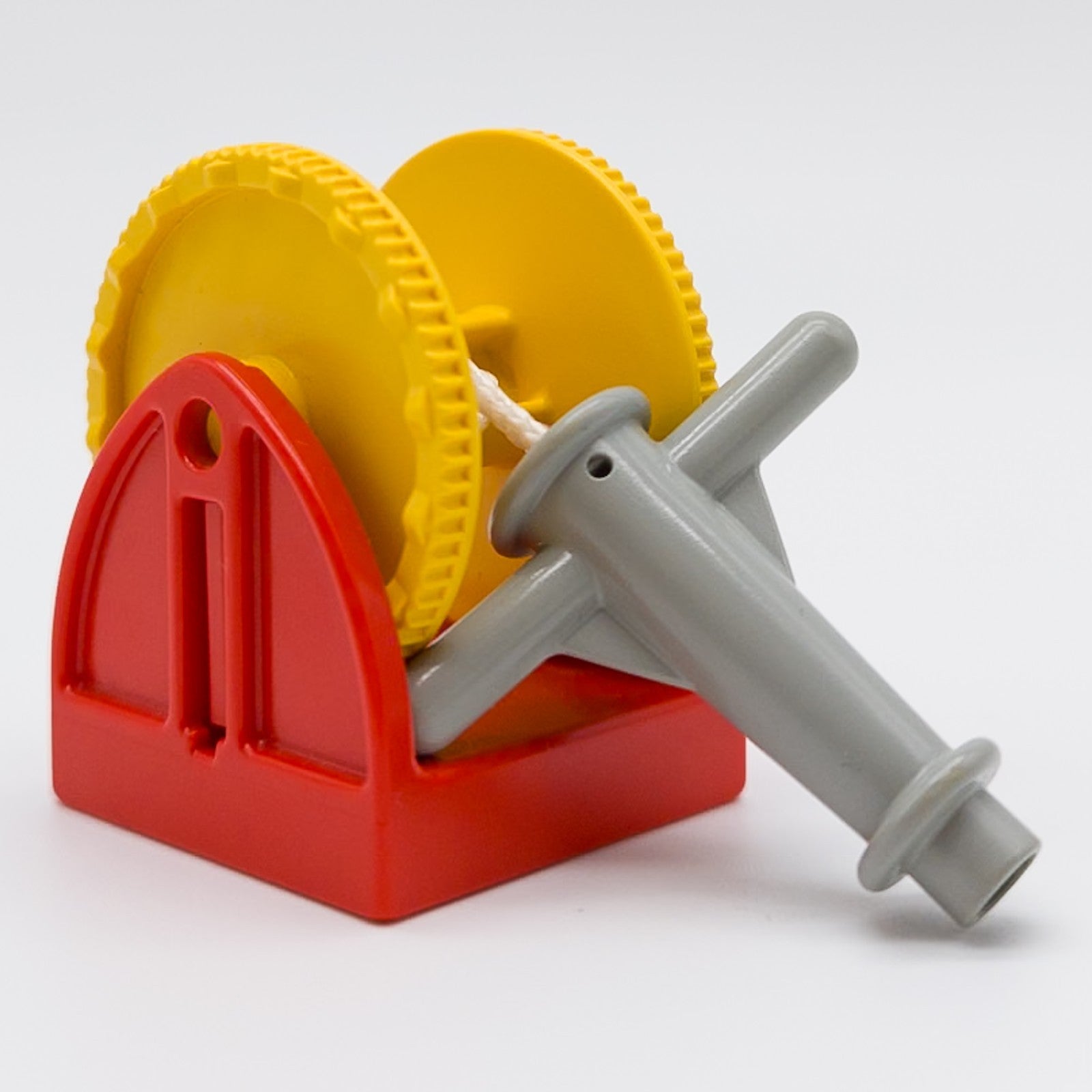 LEGO DUPLO Seilwinde Winde Feuerwehr Spritze Wasser Boot Kran rot gelb 4654c03 Zweitbild