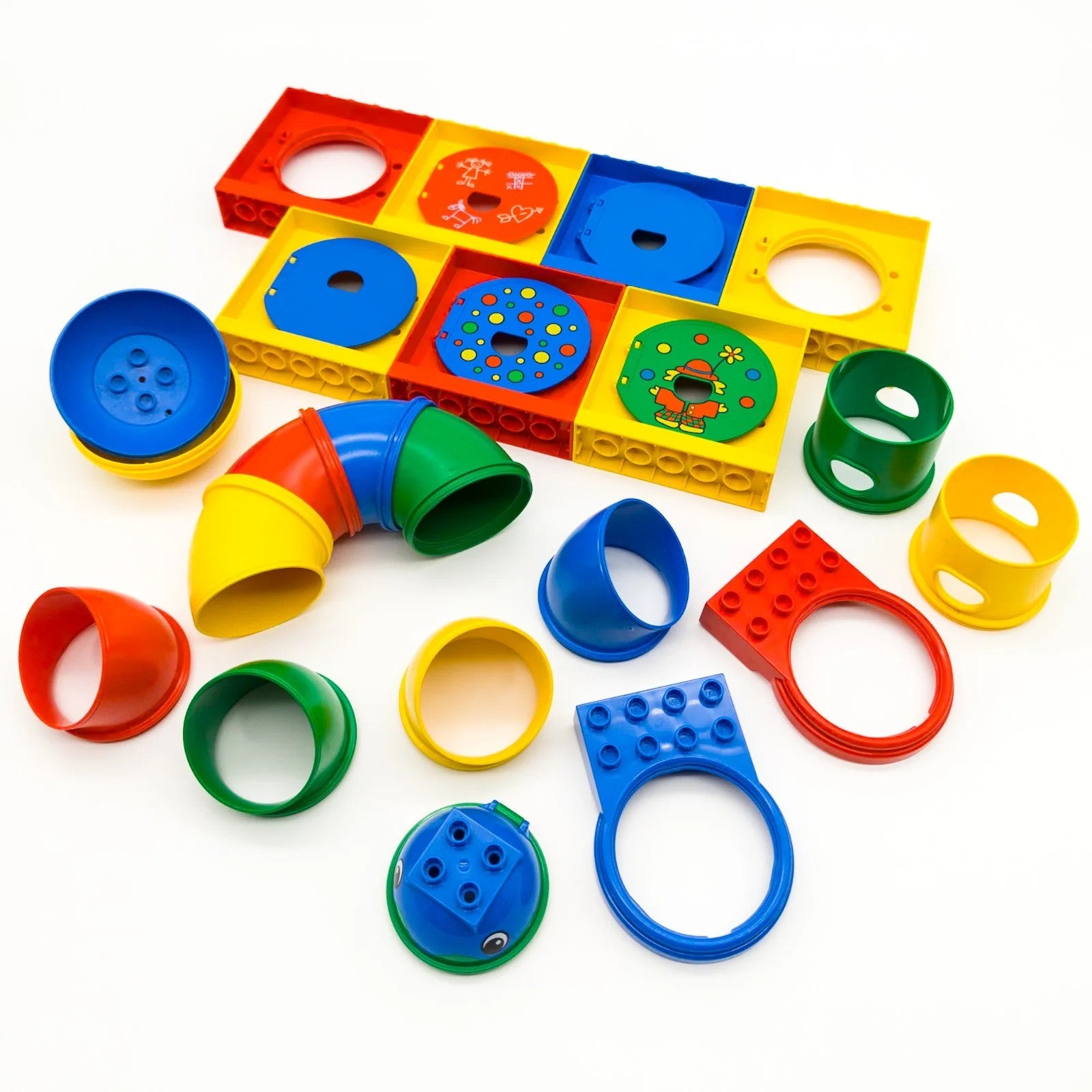 LEGO DUPLO Kugelbahn Rohre Tubes Tore Gates Ball Track Marble Run 2967 3266 5601 Zweitbild