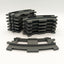 12x LEGO DUPLO Eisenbahn Schienen Kurven Neu Grau gebogen 6378 Dark Bluish Gray - nerdyvana.com