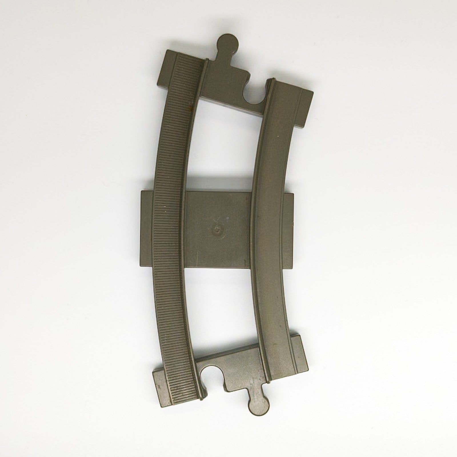 1x LEGO DUPLO Eisenbahn Schiene Kurve Dunkel - Grau 6378 Dark Gray gebogen - nerdyvana.com Hauptbild