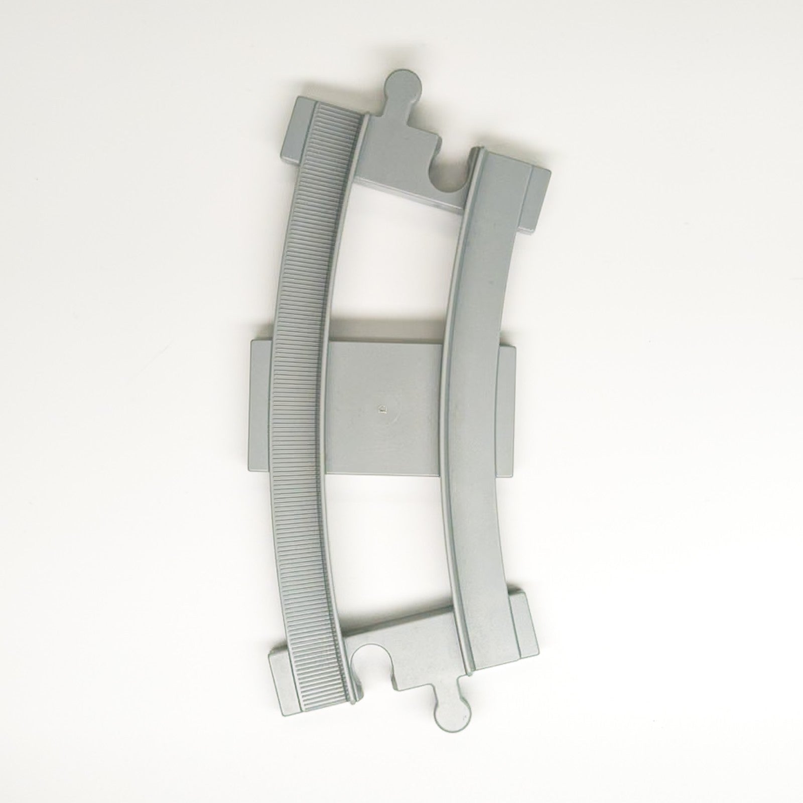 1x LEGO DUPLO Eisenbahn Schiene Kurve Hell - Grau 6378 Light Gray gebogen - nerdyvana.com Hauptbild