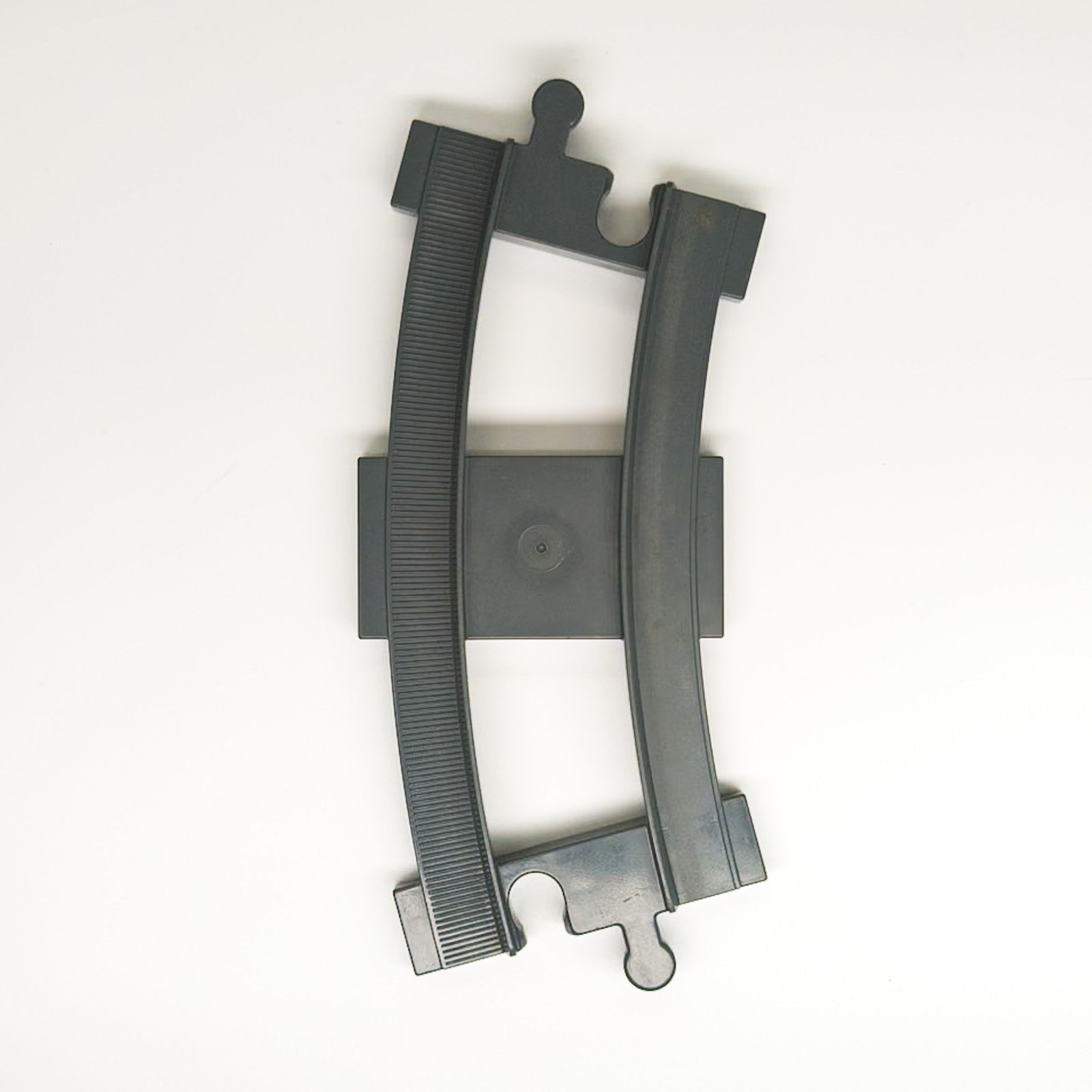 1x LEGO DUPLO Eisenbahn Schiene Kurve Neu Grau gebogen 6378 Dark Bluish Gray - nerdyvana.com Hauptbild