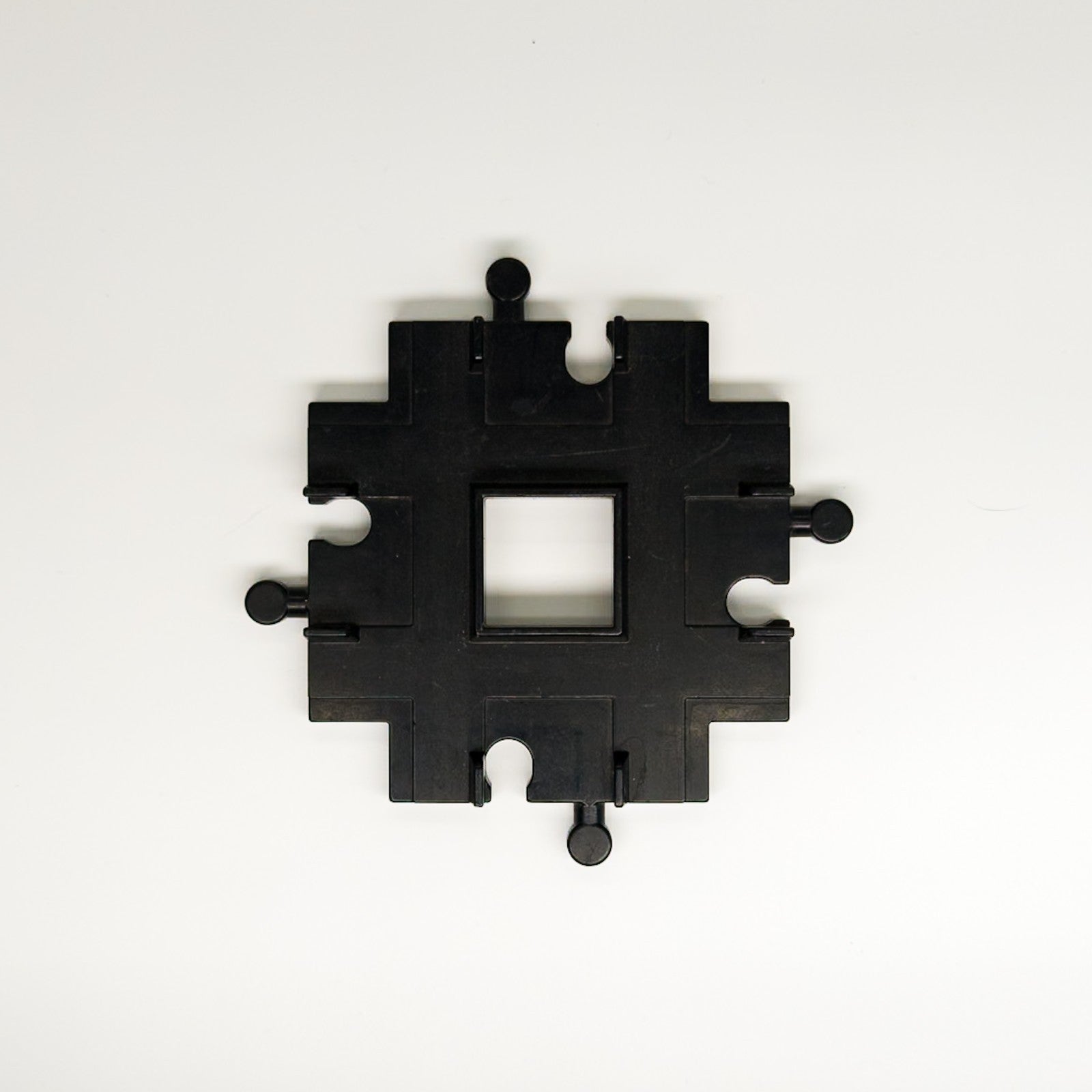 1x LEGO DUPLO Eisenbahn Schienen Kreuzung black 4646 schwarz Zubehör - nerdyvana.com Hauptbild