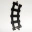 1x LEGO DUPLO Eisenbahn Schienen Kurve lang black 4562 schwarz Zubehör - nerdyvana.com