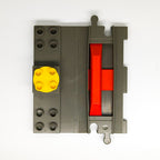 1x LEGO DUPLO Eisenbahn Schienen Start/Stop dark grey dunkelgrau - nerdyvana.com