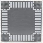 1x LEGO Straßenplatte 32x32 Straße Kreuzung Gerade Kurve Flughafen City Auswahl - nerdyvana.com