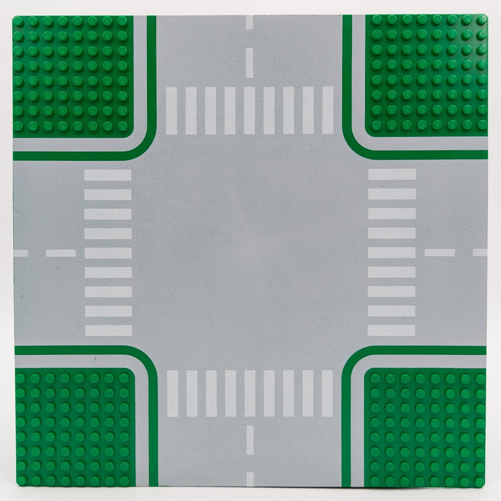 1x LEGO Straßenplatte 32x32 Straße Kreuzung Gerade Kurve Flughafen City Auswahl - nerdyvana.com