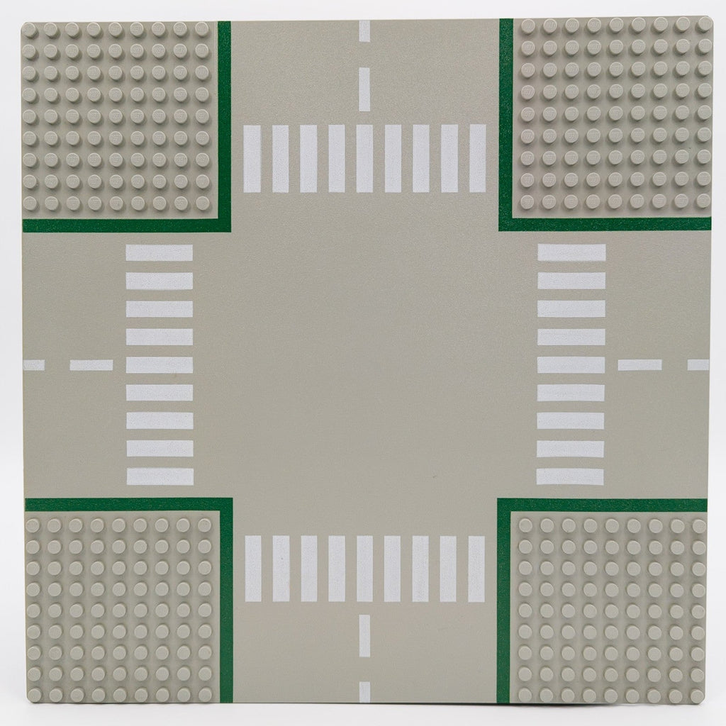 1x LEGO Straßenplatte 32x32 Straße Kreuzung Gerade Kurve Flughafen City Auswahl - nerdyvana.com