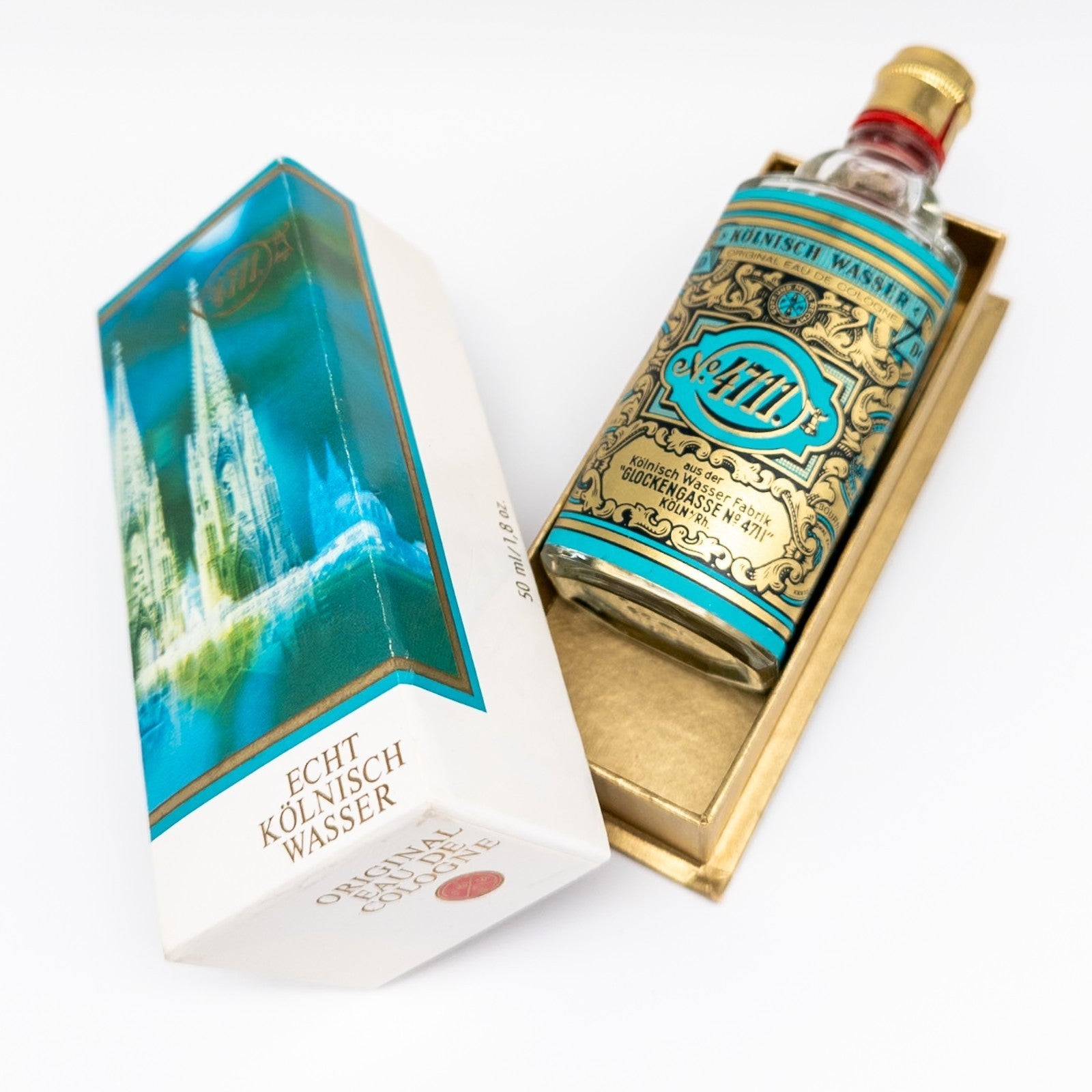 4711 Echt Kölnisch Wasser Eau de Cologne 50ml Vintage OVP NEU - nerdyvana.com