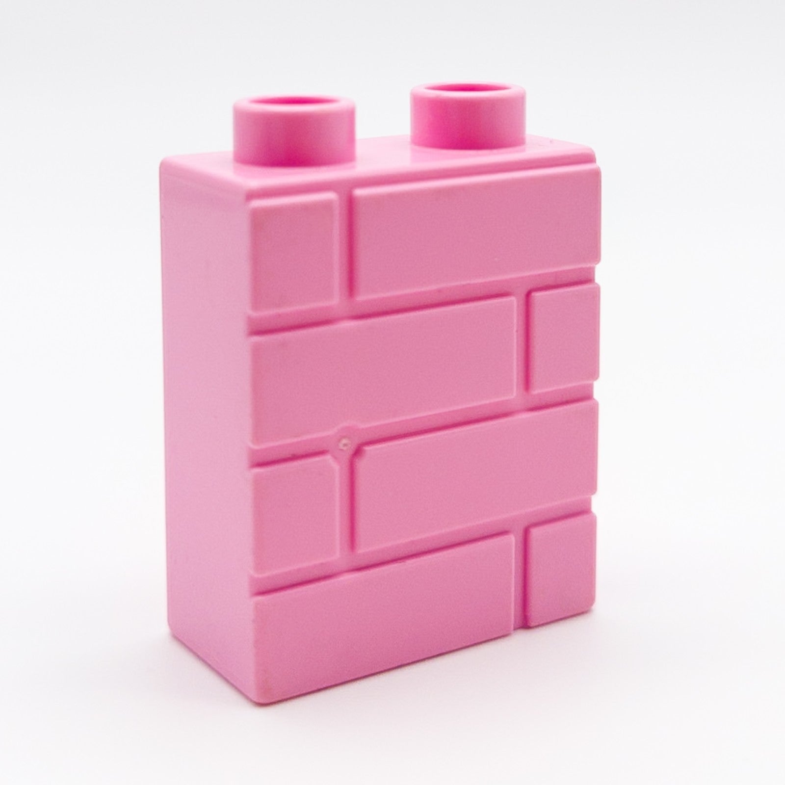 5x LEGO DUPLO Mauerstein Ziegelwand Wand Stein hellpink 1x2x2 25550 - nerdyvana.com
