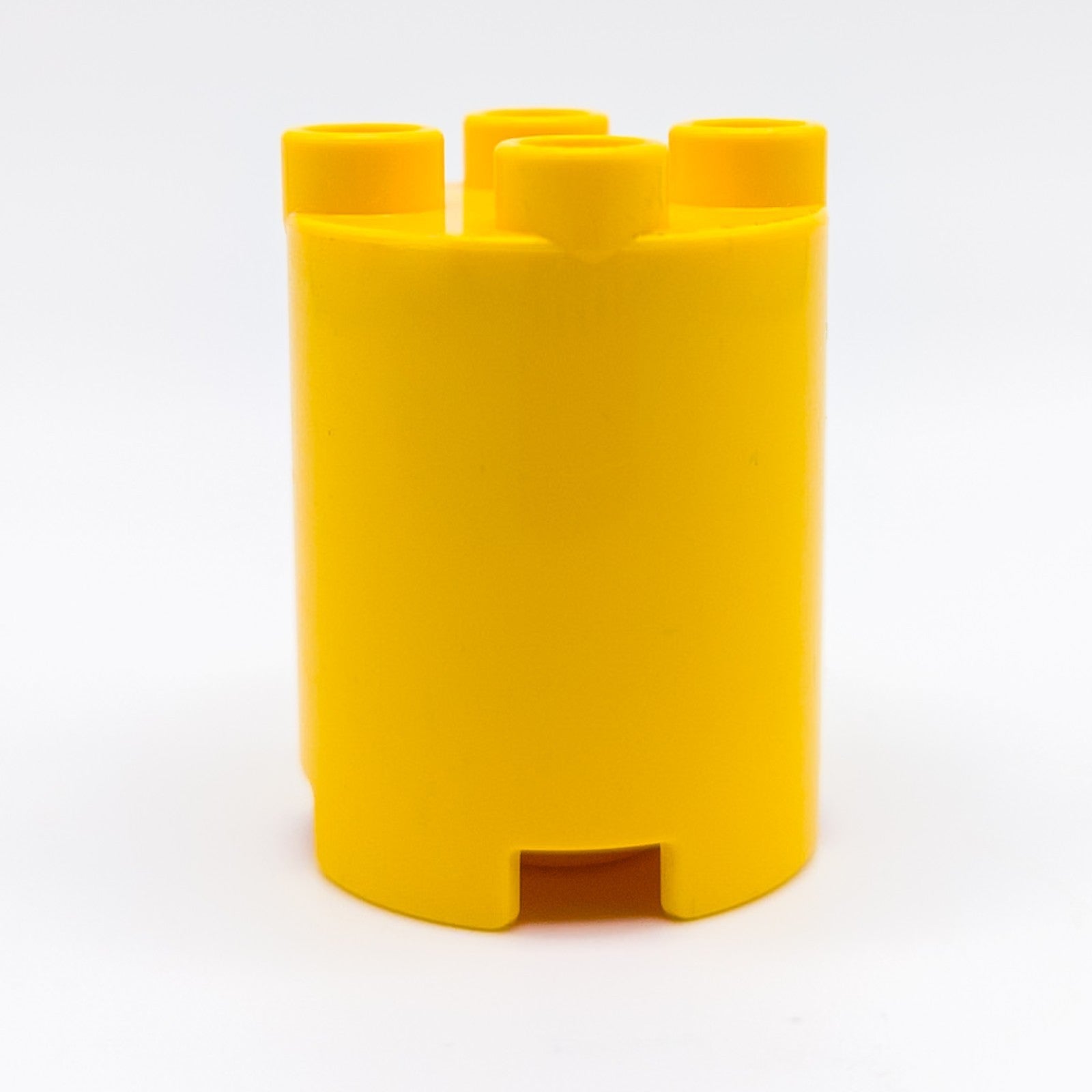 5x LEGO DUPLO Stein Säule rund 2x2x2 gelb Turm Stütze Zylinder 98225 - nerdyvana.com Hauptbild