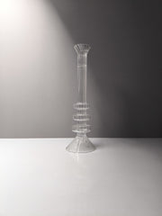 6er Set Mathias Paris Kristall Kerzenhalter 36cm Signiert OVP Baccarat Designer - nerdyvana.com