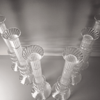 6er Set Mathias Paris Kristall Kerzenhalter 36cm Signiert OVP Baccarat Designer - nerdyvana.com