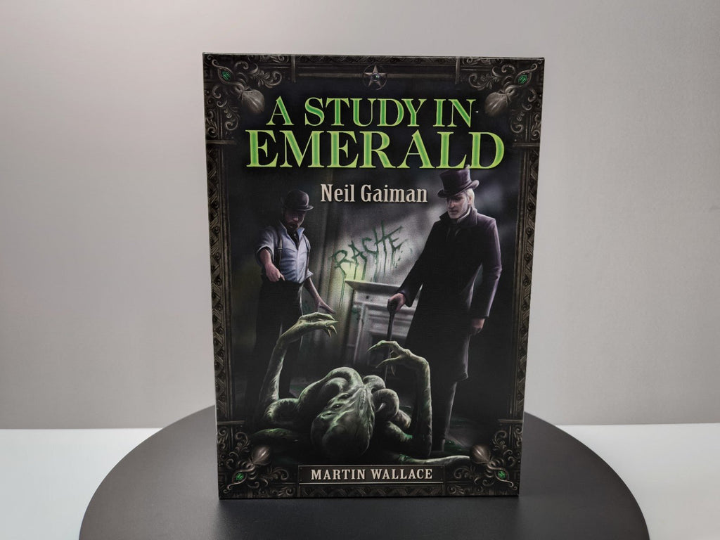 A Study in Emerald Brettspiel 1st Ed 2013 Wallace Gaiman Cthulhu OOP TOP - nerdyvana.com