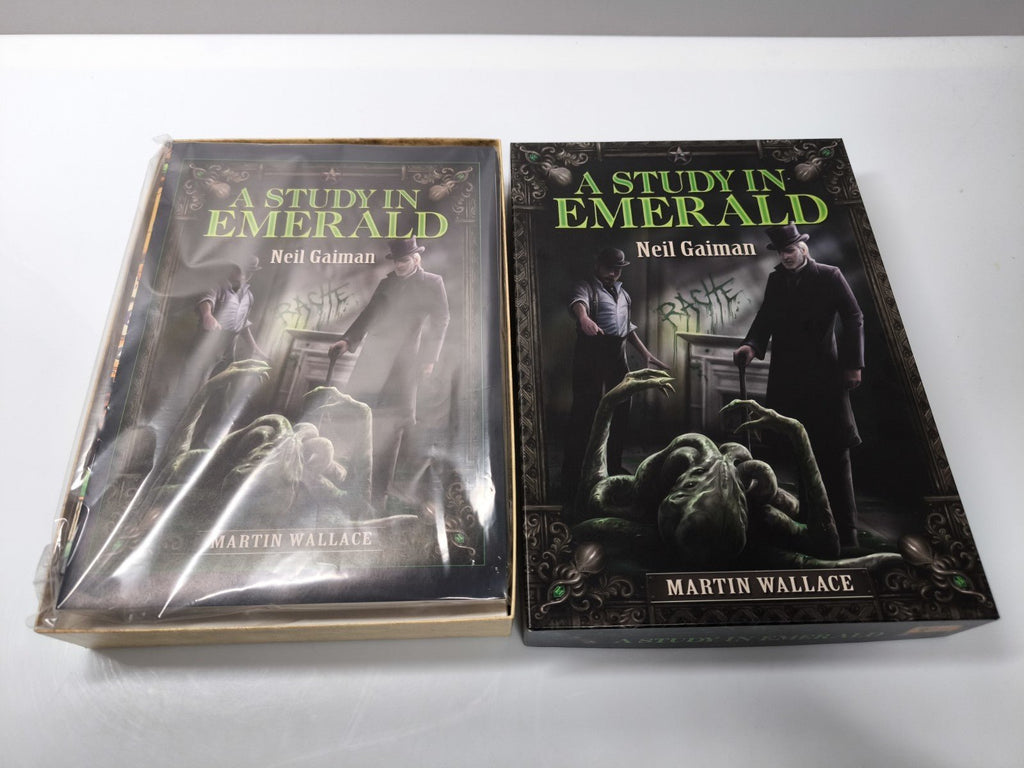 A Study in Emerald Brettspiel 1st Ed 2013 Wallace Gaiman Cthulhu OOP TOP - nerdyvana.com