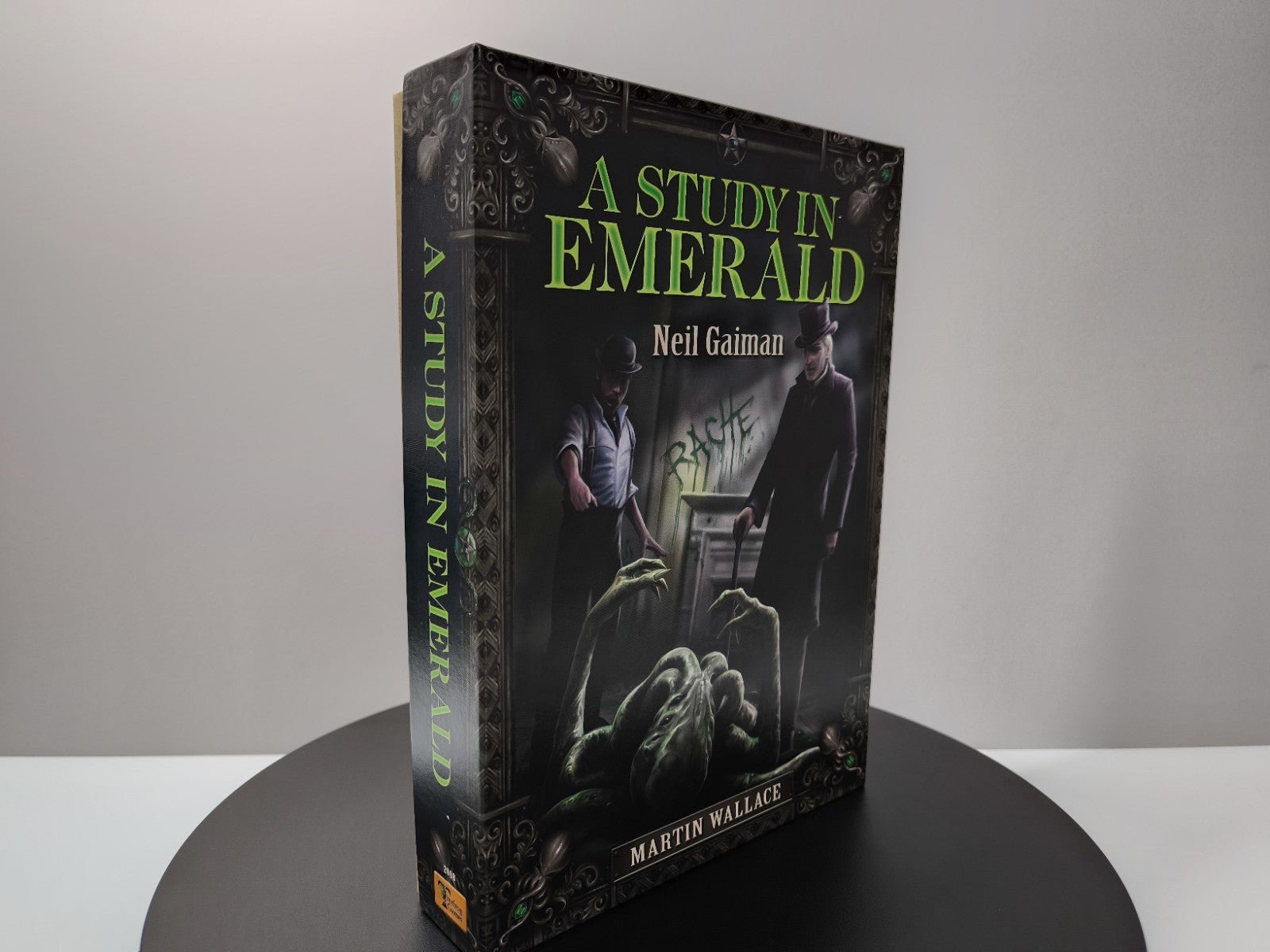A Study in Emerald Brettspiel 1st Ed 2013 Wallace Gaiman Cthulhu OOP TOP Zweitbild