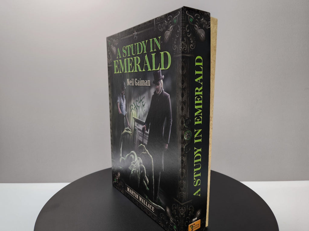 A Study in Emerald Brettspiel 1st Ed 2013 Wallace Gaiman Cthulhu OOP TOP - nerdyvana.com