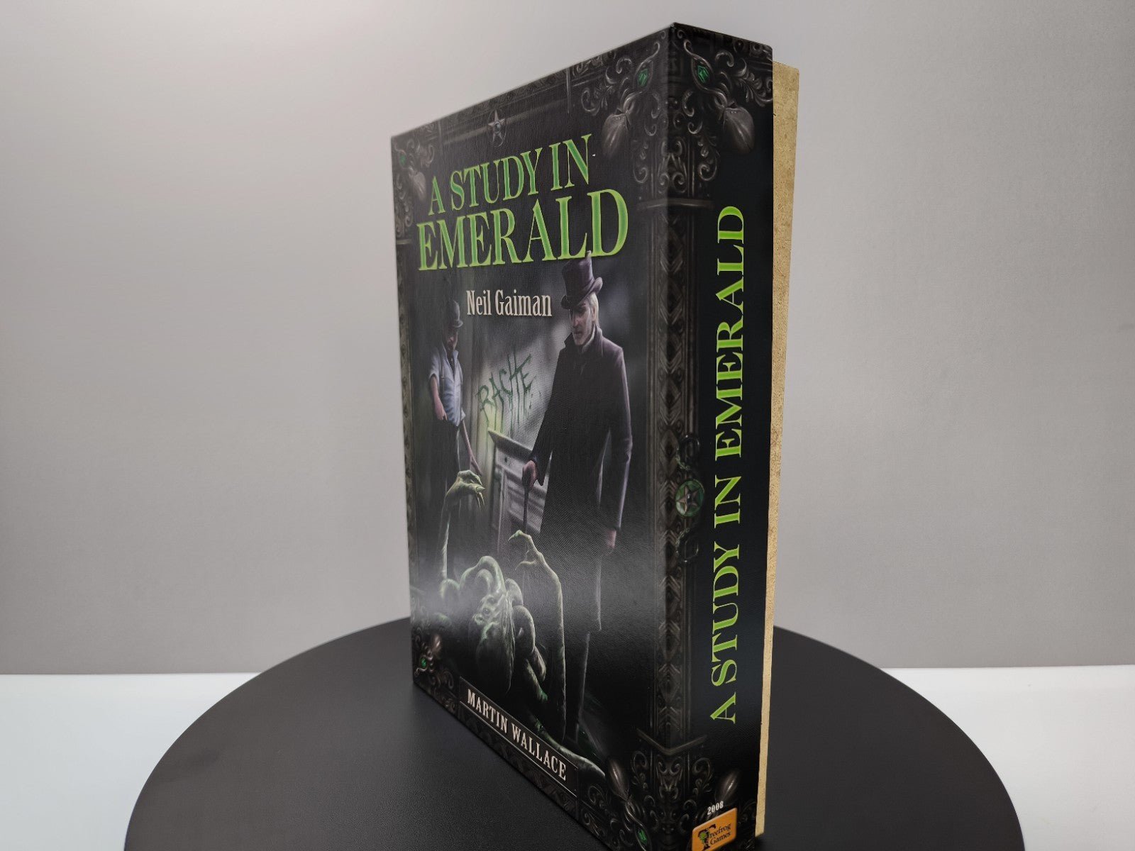 A Study in Emerald Brettspiel 1st Ed 2013 Wallace Gaiman Cthulhu OOP TOP - nerdyvana.com